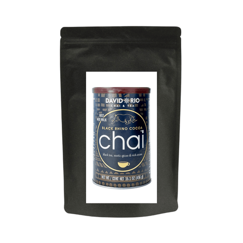 David Rio - Black Rhino Cocoa Chai Tee 456g Dose - Teekränzchen