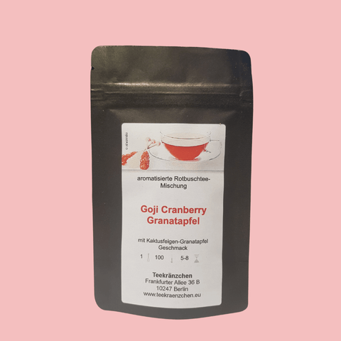 Rotbuschtee "Gojibeere-Cranberry-Granatapfel"