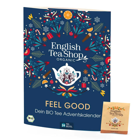 Tee Adventskalender Weihnachtsgeschichte & Feel Good (24 Bio - Tees) - Teekränzchen