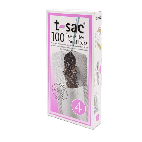 TEEFILTER T - SAC® Kannenfilter Größe 4 - Teekränzchen