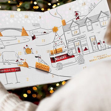 Adventskalender Shortbreads von Walkers - Teekränzchen