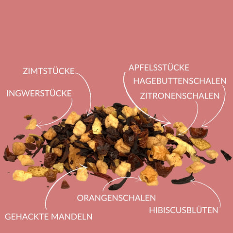 Früchtetee "Feuerglut" - Teekränzchen