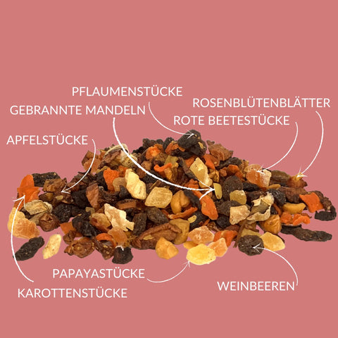 Früchtetee "Pflaume - Marzipan" - Teekränzchen