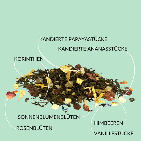 Grüner Tee „Gute Laune“ - Teekränzchen