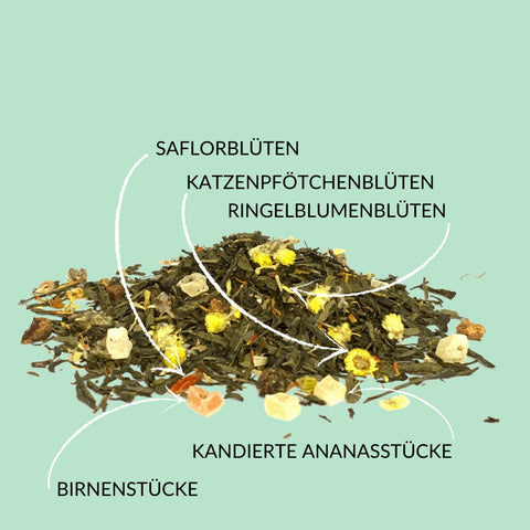Grüner Tee „Tropenblüten®“ - Teekränzchen