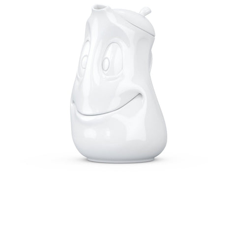 Kanne Weiß 1,2 Liter - Teekränzchen