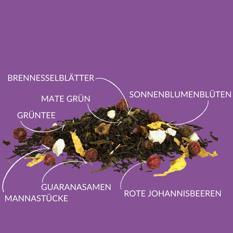 Schwarz-Grünteemischung "Fit und Schlank" - Teekränzchen