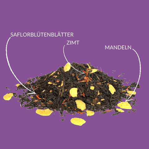 Schwarzer Tee "Gebrannte Mandel" - Teekränzchen