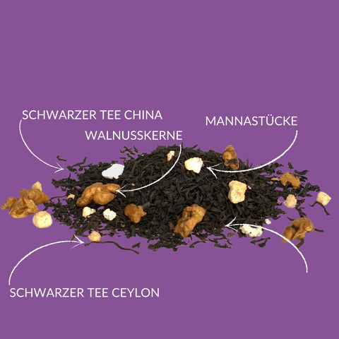 Schwarzer Tee „Walnusswölckchen“ - Teekränzchen