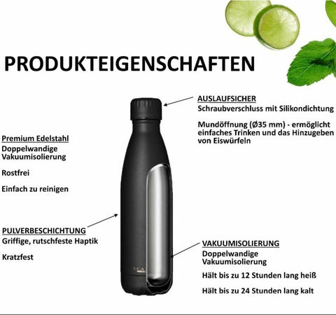 Vakuumflasche - TO GO - Teekränzchen
