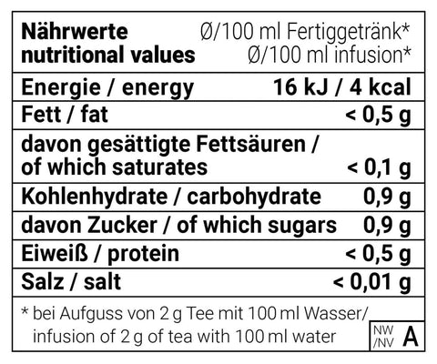 Weißer Tee "Weißer Pfirsich" - Teekränzchen