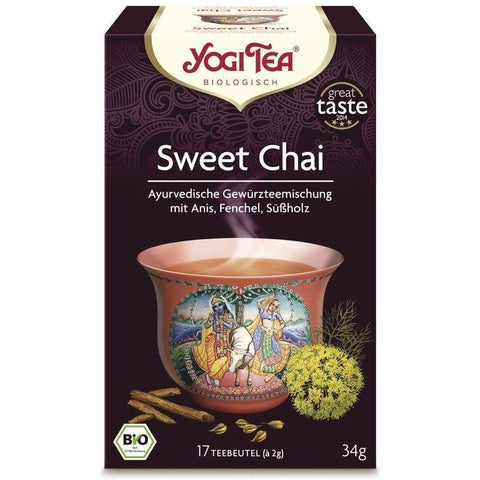 Yogi Tee® Sweet Chai 17 Teebeutel 34g - Teekränzchen