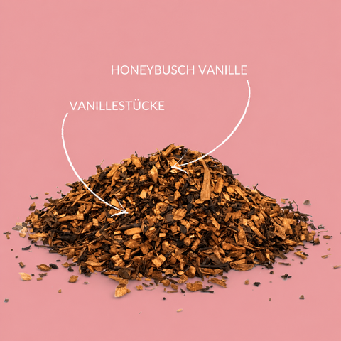 Honeybuschtee „Vanille“ mit Vanillestücke
