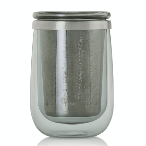 AdHoc FUSION GLASS Teeglas mit Teefilter 400ml