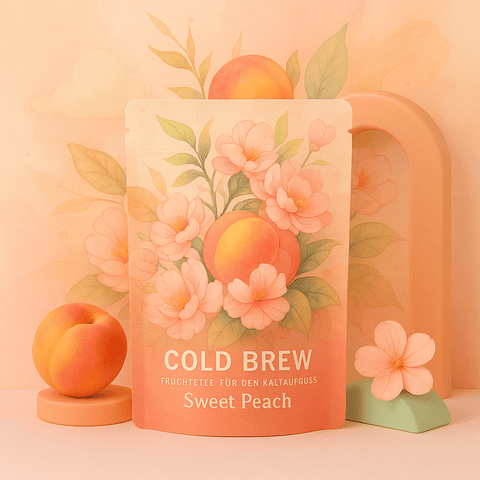 Cold Brew Früchtetee "Sweet Peach" - Teekränzchen