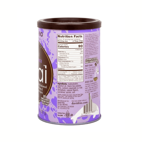 David Rio-Orca-Spice-Chai-Tee-337g-Dose-Teekränzchen