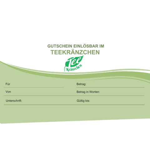 Geschenkgutschein-Physisch