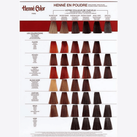 Henna Original Haarfarbe Cuivre Kupfer Rot Hennapulver - Teekränzchen