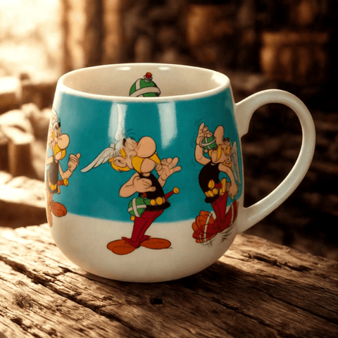 Kuschelbecher Asterix - Zaubertrank - Teekränzchen