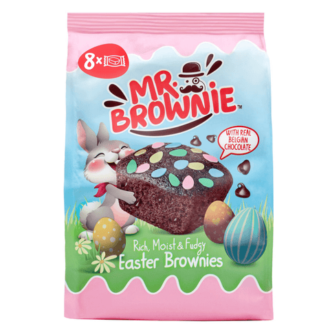 Mr. Brownie – Chocolate Easter Brownies mit belgischer Schokolade 200g Oster Edition - Teekränzchen