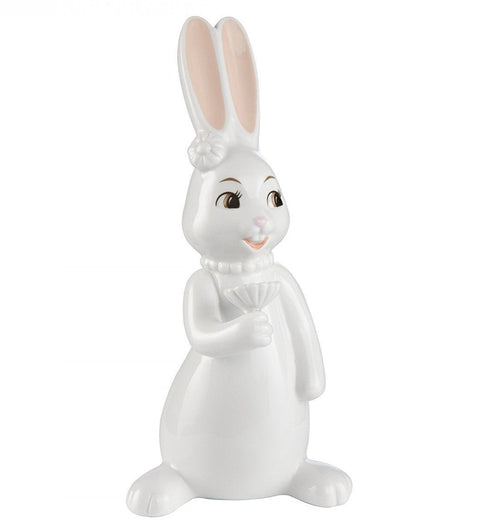 Osterhase Snow White Flower for you - Teekränzchen