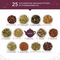 Puzzle Tee Adventskalender Red Christmas 24 Premium Tees + 1 Extratee - Teekränzchen