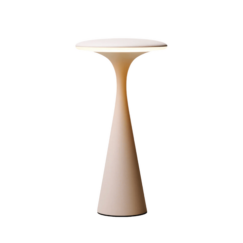 Ufo Tischlampe- Ufo Tischlampe Creme - Teekränzchen