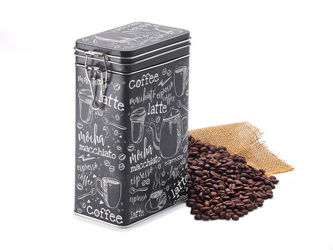 Dose "NERO" eckig 500 G - Teekränzchen