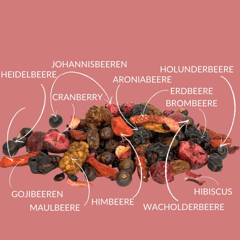 Früchtetee „12 Beeren“ - Teekränzchen