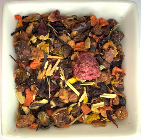Früchtetee "Johannisbeer Kurkuma" - Teekränzchen