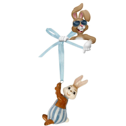 Goebel Figur Hase - Träumer - Teekränzchen