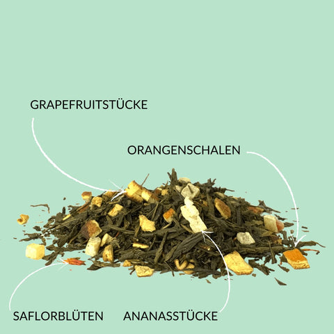 Grüner Tee „Orange Grapefruit“ - Teekränzchen