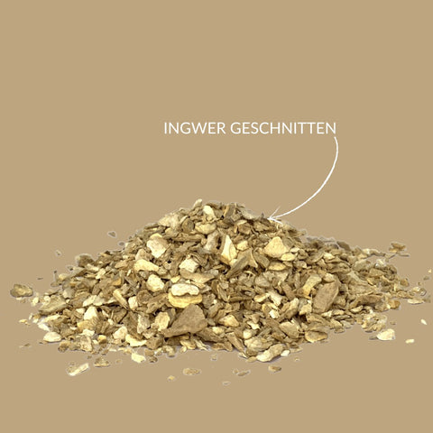 Kräutertee „Ingwer“ geschnitten - Teekränzchen