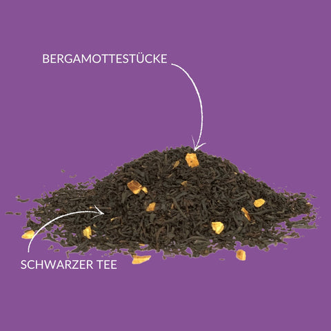 Schwarzer Tee „English Earl Grey“ - Teekränzchen