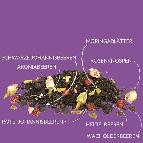 Schwarzer Tee "Magie des Waldes" - Teekränzchen