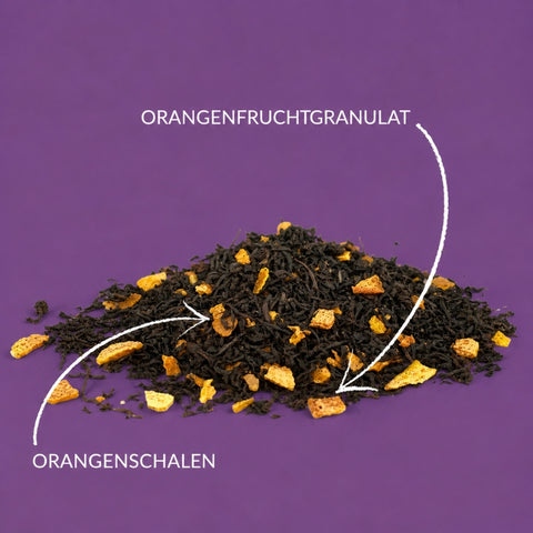 Schwarzer Tee „Sweet Orange mit Schalen“ - Teekränzchen