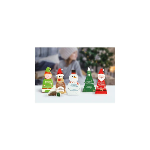 Weihnachtsgeselle Rentier "Paul Leckermaul" 1 Pyramidenbeutel - Teekränzchen